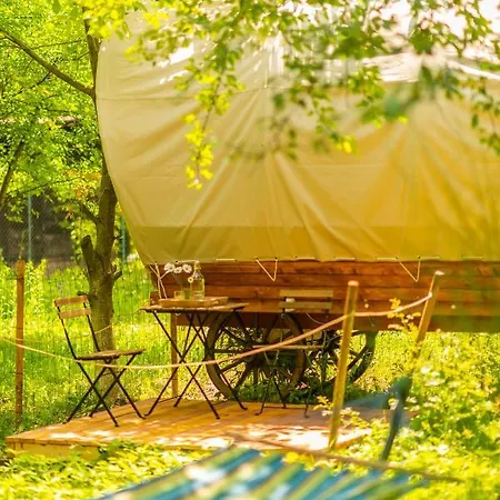 Luxury tent Dragonfly Gardens - The Wagons