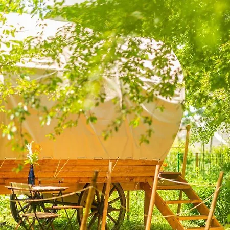 Luxury tent Dragonfly Gardens - The Wagons *