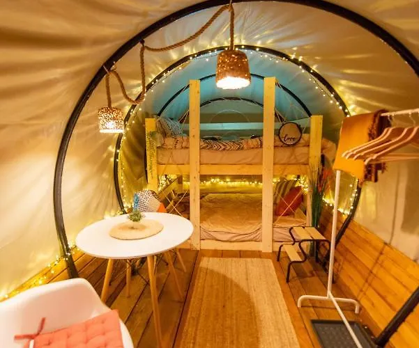 Dragonfly Gardens - The Wagons Glamping